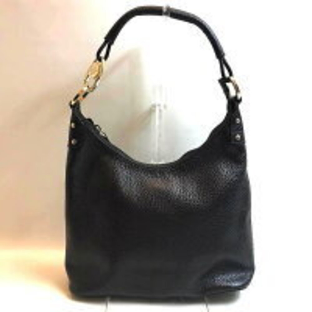 Gucci One Shoulder Hobo Bag Leather Brown